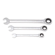 Set med tre spärrnycklar i olika storlekar