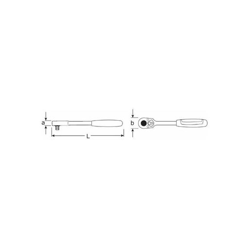 Spärrskaft 1/4", 3D - Forsage Sweden