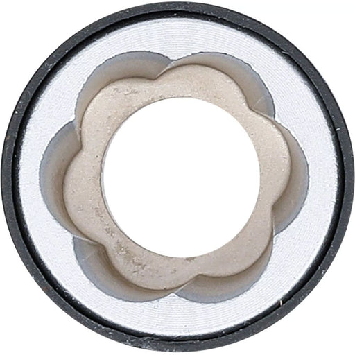 Spiralprofil-hylsa för hjulbult 17-21 mm med yttre sexkant