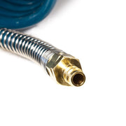 Spiralslang tryckluft med snabbkopplingar 10x14 mm, L=15m. - Forsage Sweden