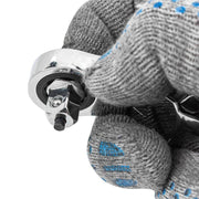 Universalt spärrnyckelset med utbytbara huvuden, 8 delar - Forsage Sweden