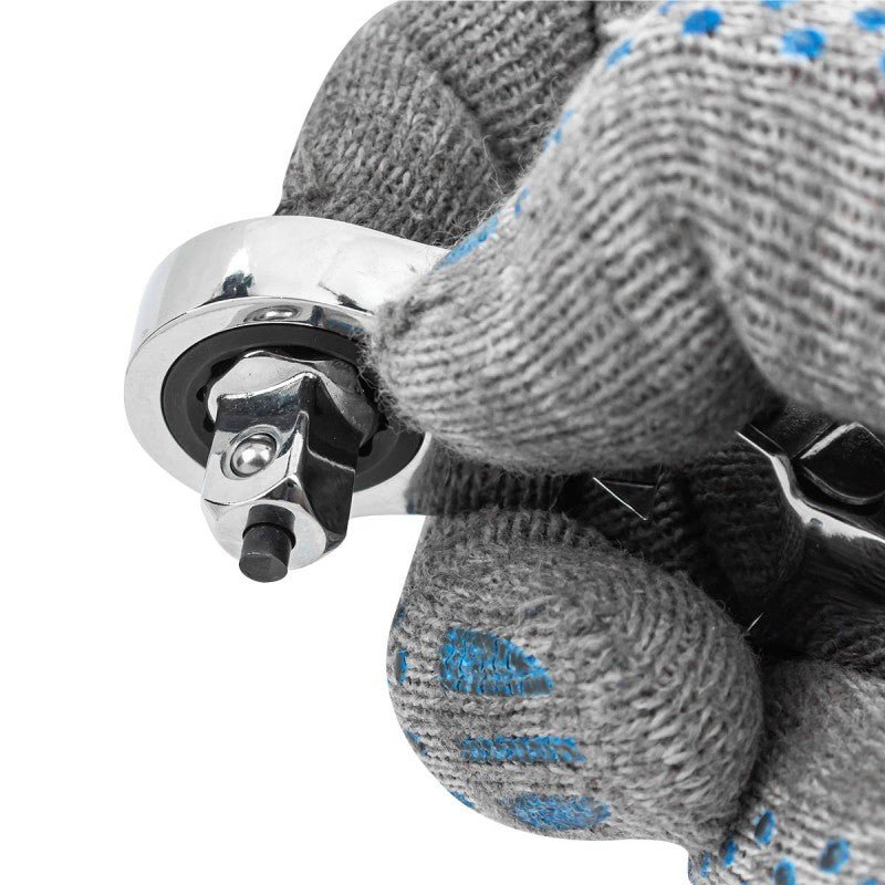 Universalt spärrnyckelset med utbytbara huvuden, 8 delar - Forsage Sweden