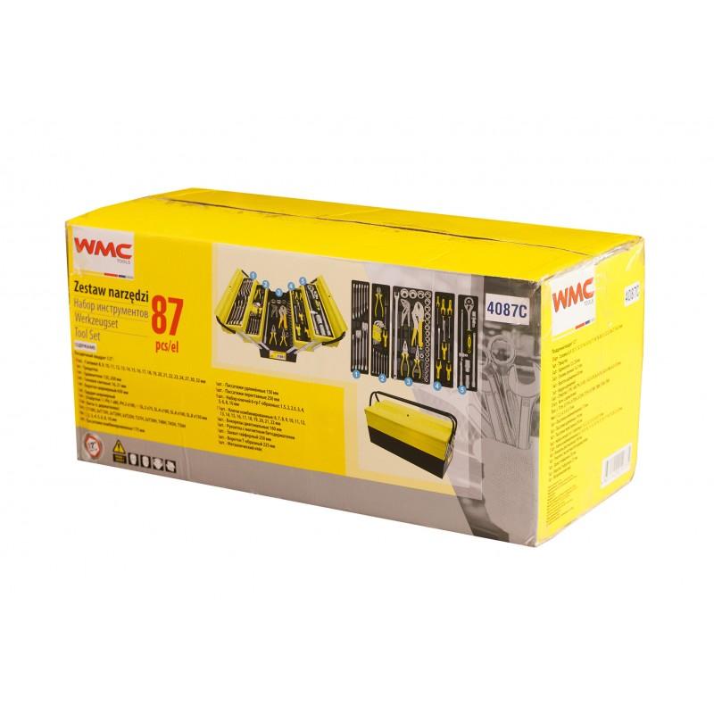 Verktygslåda i metall, 87 delar - Forsage Sweden