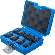 XZN bitshylssats 1/2 M4–M16 kort modell med 9 bitshylsor
